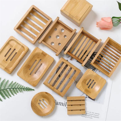 Wooden Bamboo Soap Dishes