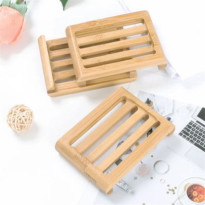Wooden Bamboo Soap Dishes